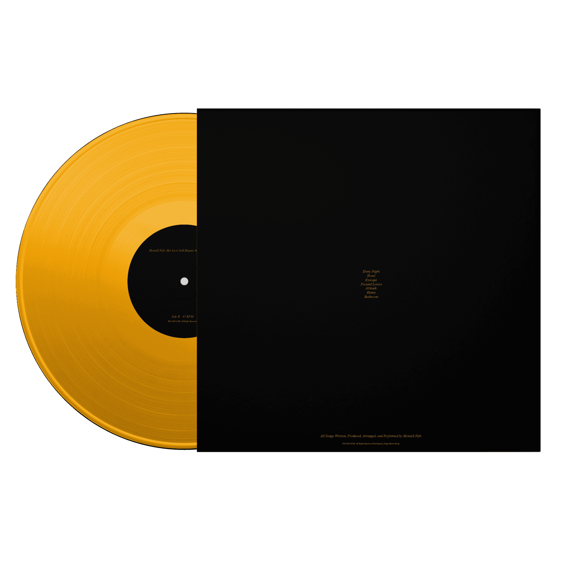 Montell Fish - Her Love Still Haunts Me Like a Ghost Vinyl - Image 2